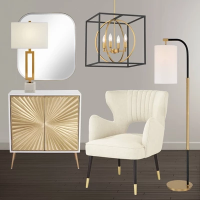 Possini Euro Design Black Warm Brass Cage Foyer Pendant Chandelier 16 1/2" Wide 4-Light Mid Century Modern for Dining Room House Possini Euro Design Black Warm Brass Cage Foyer Pendant Chandelier 16 1/2" Wide 4-Light Mid Century Modern For Dining Room House -Target Lighting Store GUEST 08b99359 1dbf 44d4 bc7b 30527d6a7380