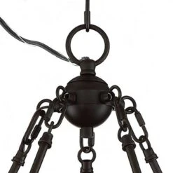 Possini Euro Design Bellis Bronze Wagon Wheel Pendant Chandelier 25" Wide Modern Clear Glass 5-Light Fixture For Dining Room House Kitchen Island Home -Target Lighting Store GUEST 0dd5e510 a8cf 4e1b 8ad0 b1cb4d81965b