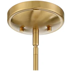 Possini Euro Design Orilla Brass Mini Pendant Light 11 3/4" Wide Mid Century Modern White Opal Glass Shade For Dining Room House Foyer Kitchen Island -Target Lighting Store GUEST 11c36b58 0443 476e 9baa 627378216c17