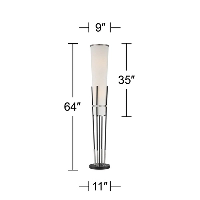 Possini Euro Design Flute Modern Torchiere Floor Lamp 64" Tall Satin Black Brushed Nickel White Linen Shade for Living Room Bedroom Office House Home Possini Euro Design Flute Modern Torchiere Floor Lamp 64" Tall Satin Black Brushed Nickel White Linen Shade For Living Room Bedroom Office House Home -Target Lighting Store GUEST 1763d15f 171c 4a32 b512 3b6d85eee901
