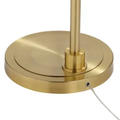 Possini Euro Design Kipling Modern 62 1/2" Tall Downbridge Arc Floor Lamp Warm Gold Metal Clear Glass Shade For Living Room Reading House -Target Lighting Store GUEST 2130cb59 9bcf 49ff 94d9 d6baf96111b9