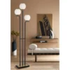 Possini Euro Design Acadia Modern Floor Lamp 71" Tall Black Warm Gold Metal 3 Light Frosted White Glass Globe Shade For Living Room Bedroom Office -Target Lighting Store GUEST 23468f40 7f73 414b a2d7 66da98eb6dd5
