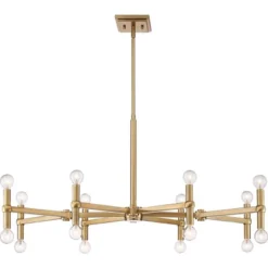 Possini Euro Design Marya Satin Brass Chandelier 37" Wide Modern 24-Light Fixture For Dining Room House Foyer Kitchen Island Entryway Bedroom Home 3 Possini Euro Design Marya Satin Brass Chandelier 37" Wide Modern 24-Light Fixture For Dining Room House Foyer Kitchen Island Entryway Bedroom Home -Target Lighting Store GUEST 2c1c58fd e03f 4b05 a858 20a976417b18