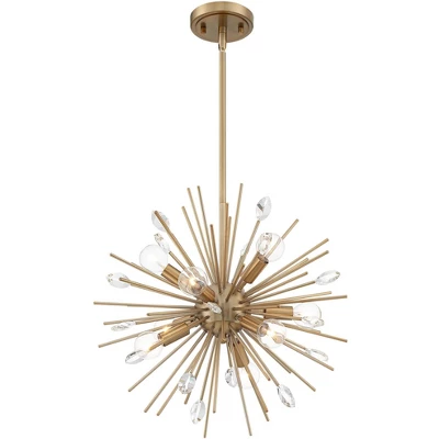 Possini Euro Design Janae Warm Gold Sputnik Chandelier 18" Wide Modern Crystal 9-Light Fixture for Dining Room House Foyer Kitchen Island Entryway Possini Euro Design Janae Warm Gold Sputnik Chandelier 18" Wide Modern Crystal 9-Light Fixture For Dining Room House Foyer Kitchen Island Entryway -Target Lighting Store GUEST 2e997609 da2e 4ca8 8a77 308c79588cd7