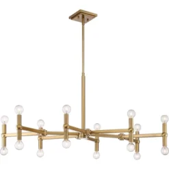Possini Euro Design Marya Satin Brass Chandelier 37" Wide Modern 24-Light Fixture For Dining Room House Foyer Kitchen Island Entryway Bedroom Home 5 Possini Euro Design Marya Satin Brass Chandelier 37" Wide Modern 24-Light Fixture For Dining Room House Foyer Kitchen Island Entryway Bedroom Home -Target Lighting Store GUEST 2f955cfa f368 4f1e 93ad 6a9e89d77666