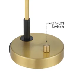 Possini Euro Design Possini Euro Kinzie Desk Lamp With Power Outlet And USB Ports Warm Gold -Target Lighting Store GUEST 3247b350 cd4b 494a 8363 2e8d6f85d759