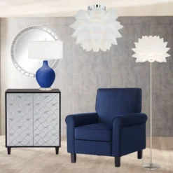 Possini Euro Design Modern Ceiling Light Semi Flush Mount Fixture 15 3/4" Wide White Flower For Bedroom Kitchen Living Room Hallway Bathroom House -Target Lighting Store GUEST 348b0cfc 80eb 4182 8d2d 14f0211dfc88