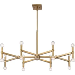 Possini Euro Design Marya Satin Brass Chandelier 37" Wide Modern 24-Light Fixture For Dining Room House Foyer Kitchen Island Entryway Bedroom Home 4 Possini Euro Design Marya Satin Brass Chandelier 37" Wide Modern 24-Light Fixture For Dining Room House Foyer Kitchen Island Entryway Bedroom Home -Target Lighting Store GUEST 39229d60 3baf 4e85 9d66 c860c881f34e