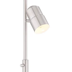 Possini Euro Design Nuovo Modern Tree Floor Lamp 70" Tall Brushed Nickel 3 Light Adjustable Heads For Living Room Reading Bedroom Office House Home -Target Lighting Store GUEST 39c04de6 c484 48f0 812e 6c60501f255f