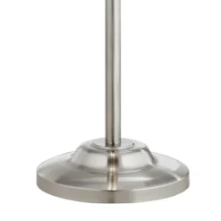 Possini Euro Design Roxie Modern Floor Lamp Standing 65 1/2" Tall Brushed Nickel Sheer Linen Double Drum Shade For Living Room Bedroom Office House 4 Possini Euro Design Roxie Modern Floor Lamp Standing 65 1/2" Tall Brushed Nickel Sheer Linen Double Drum Shade For Living Room Bedroom Office House -Target Lighting Store GUEST 3aca9a1f 2ddb 4527 993f d0bc4231e466