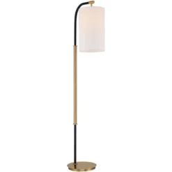 Possini Euro Design Sausalito Mid Century Modern Downbridge Floor Lamp 67" Tall Warm Gold Black Metal Linen Cylinder Shade For Living Room Reading 5 Possini Euro Design Sausalito Mid Century Modern Downbridge Floor Lamp 67" Tall Warm Gold Black Metal Linen Cylinder Shade For Living Room Reading -Target Lighting Store GUEST 3bf9f407 266b 44e5 967a ea8d12b8c2cd