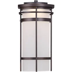 Possini Euro Design Theola Modern Outdoor Wall Light Fixture Bronze LED 12 3/4" Etched Glass Shade For Post Exterior Barn Deck House Porch Yard Patio -Target Lighting Store GUEST 3c3fcbbb 7980 4fd5 825a 0b57a4463fc6