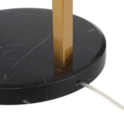 Possini Euro Design Modern Art Deco Arc Floor Lamp 64 1/2" Tall Warm Gold Metal Pleated Fabric Cone Shade For Living Room Reading Family Bedroom House -Target Lighting Store GUEST 41887c93 6515 47a3 a3c3 5f0cec2d4dc2