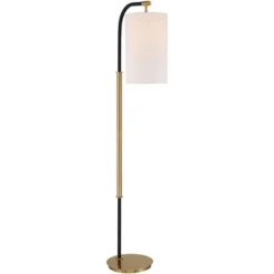 Possini Euro Design Sausalito Mid Century Modern Downbridge Floor Lamp 67" Tall Warm Gold Black Metal Linen Cylinder Shade For Living Room Reading 6 Possini Euro Design Sausalito Mid Century Modern Downbridge Floor Lamp 67" Tall Warm Gold Black Metal Linen Cylinder Shade For Living Room Reading -Target Lighting Store GUEST 445aba6b dd36 4b8e 8106 e7d50d67ca60