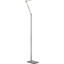 Possini Euro Design Bentley Modern Task Floor Lamp 61" Tall Silver LED Touch On Off Adjustable Head For Living Room Reading Bedroom Office House Home -Target Lighting Store GUEST 450b68af 28ea 4324 aae6 6038dfe33716