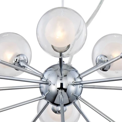 Possini Euro Design Spheres Chrome Chandelier 30" Wide Mid Century Modern Sputnik Glass Shade 15-Light Fixture for Dining Room House Kitchen Island Possini Euro Design Spheres Chrome Chandelier 30" Wide Mid Century Modern Sputnik Glass Shade 15-Light Fixture For Dining Room House Kitchen Island -Target Lighting Store GUEST 49f2f272 7580 4275 a458 6d202ea12246