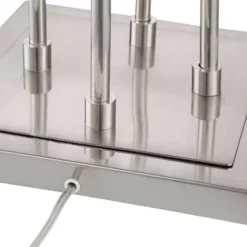 Possini Euro Design Modern Tree Floor Lamp With USB Charging Port 4-Light 72" Tall Brushed Nickel Glass Shade Living Room Reading -Target Lighting Store GUEST 4b0445e4 8496 4f35 9600 e4b4b2d4c3cb