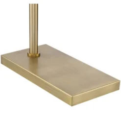 Possini Euro Design Keegan Traditional Pharmacy Floor Lamp 54 1/4" Tall Warm Gold Adjustable Swing Arm Metal Tent Shade For Living Room Reading -Target Lighting Store GUEST 53226283 7103 4fb2 846d 34a39e4ed1b0