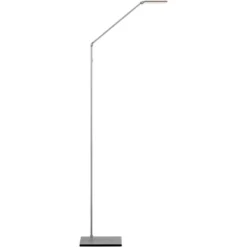 Possini Euro Design Bentley Modern Task Floor Lamp 61" Tall Silver LED Touch On Off Adjustable Head For Living Room Reading Bedroom Office House Home -Target Lighting Store GUEST 6486724c 5952 43a9 987b 7df79231c920
