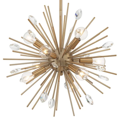 Possini Euro Design Janae Warm Gold Sputnik Chandelier 18" Wide Modern Crystal 9-Light Fixture for Dining Room House Foyer Kitchen Island Entryway Possini Euro Design Janae Warm Gold Sputnik Chandelier 18" Wide Modern Crystal 9-Light Fixture For Dining Room House Foyer Kitchen Island Entryway -Target Lighting Store GUEST 6b3980c9 a748 4b63 8880 1a5782afbecb