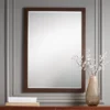 Possini Euro Design Metzeo Rectangular Vanity Wall Mirror Vintage Beveled Edge Oil Rubbed Bronze Metal Frame 26" Wide For Bathroom Bedroom Living Room -Target Lighting Store GUEST 7276ebfa 6662 4a1c 9e2c 3580b374aa2e