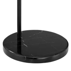 Possini Euro Design Raven Modern 66" Tall Chairside Arc Table Lamp Matte Black Metal Fabric Drum Shade For Living Room Reading Bedroom -Target Lighting Store GUEST 72b61b7d b77f 4fa6 95d1 7c6ca775d347