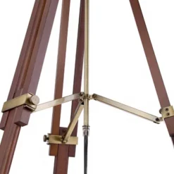 Possini Euro Design Surveyor Modern Tripod Floor Lamp 57 1/2" Tall Cherry Wood Adjustable Beige Linen Drum Shade For Living Room Bedroom Office House 2 Possini Euro Design Surveyor Modern Tripod Floor Lamp 57 1/2" Tall Cherry Wood Adjustable Beige Linen Drum Shade For Living Room Bedroom Office House -Target Lighting Store GUEST 77dba18c 25b0 4112 8812 96840019563f