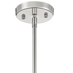 Possini Euro Design Smart Polished Nickel Chandelier 20" Wide Modern Drum Clear Crystal 6-Light Fixture For Dining Room House Foyer Kitchen Island -Target Lighting Store GUEST 791693e4 4f79 4e35 a0aa 213342f91301