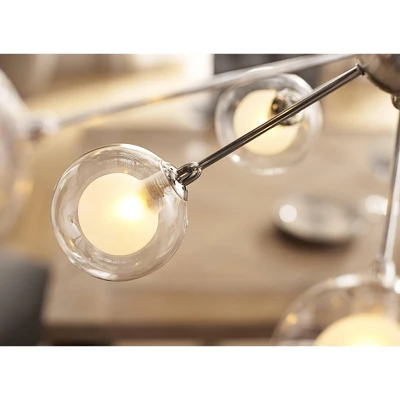 Possini Euro Design Spheres Chrome Chandelier 30" Wide Mid Century Modern Sputnik Glass Shade 15-Light Fixture for Dining Room House Kitchen Island Possini Euro Design Spheres Chrome Chandelier 30" Wide Mid Century Modern Sputnik Glass Shade 15-Light Fixture For Dining Room House Kitchen Island -Target Lighting Store GUEST 7f54a568 d2c8 4a2e b044 744a789c074f