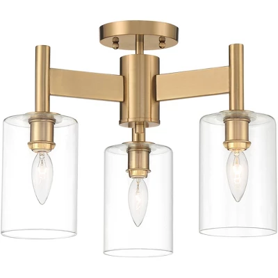 Possini Euro Design Lantico Modern Ceiling Light Semi Flush Mount Fixture 17" Wide Gold 3-Light Clear Glass for Bedroom Kitchen Living Room Hallway Possini Euro Design Lantico Modern Ceiling Light Semi Flush Mount Fixture 17" Wide Gold 3-Light Clear Glass For Bedroom Kitchen Living Room Hallway -Target Lighting Store GUEST 864fffdc a387 4b41 9809 adca2d2ef6e4