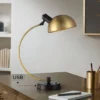Possini Euro Design Modern Mid Century Desk Lamp 28 1/2" Tall Warm Gold Black With Dual USB Charging Ports For Bedroom Living Room Office Reading Home -Target Lighting Store GUEST 88d17e4a 6dfa 4c0b 89e1 83048d78e57b