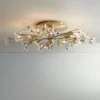 Possini Euro Design Ceiling Light Semi Flush Mount Fixture LED Brass 27 1/2" Wide 10-Light Crystal Berry For Living Room -Target Lighting Store GUEST 89676439 9e38 429f a8d6 be7098abb308