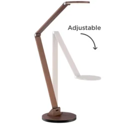 Possini Euro Design Magnum Modern Desk Lamp 36" Tall French Bronze Brown Metal LED Adjustable For Bedroom Living Room Bedside Nightstand Office House -Target Lighting Store GUEST 8f910f18 8c63 492c 82b3 f73cca3d94bc