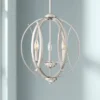 Possini Euro Design Spherical Brushed Nickel Pendant Chandelier 16" Wide Modern Orb 3-Light Fixture For Dining Room House Foyer Kitchen Island Bedroom -Target Lighting Store GUEST 911a7a0e b2fe 441b 8147 623e02e6c9c9