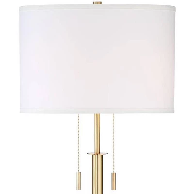 Possini Euro Design Encino Modern Tripod Floor Lamp Standing 60" Tall Brass Gold Metal Off White Fabric Drum Shade for Living Room Bedroom Office Home Possini Euro Design Encino Modern Tripod Floor Lamp Standing 60" Tall Brass Gold Metal Off White Fabric Drum Shade For Living Room Bedroom Office Home -Target Lighting Store GUEST a2f60c43 36a3 4337 a40a 1092e52fbd52