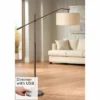 Possini Euro Design Modern Floor Lamp With USB Port 62 1/2" Tall Oil Rubbed Bronze Boom Arm Brown Drum Shade For Living Room House -Target Lighting Store GUEST aaf030f1 8c32 4ea0 b739 562ebbb8d854