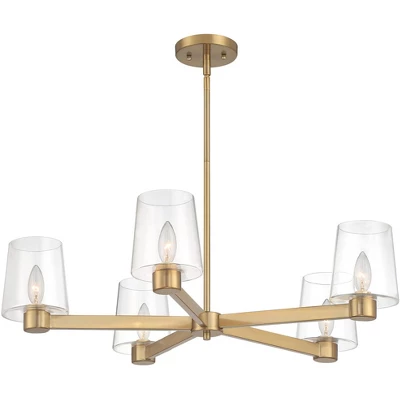 Possini Euro Design Satiny Gold Pendant Chandelier 27 1/4" Wide Modern Clear Glass Shades 5-Light Fixture for Dining Room House Possini Euro Design Satiny Gold Pendant Chandelier 27 1/4" Wide Modern Clear Glass Shades 5-Light Fixture For Dining Room House -Target Lighting Store GUEST added775 1e3d 4c85 8c5f bc80d2ee6420