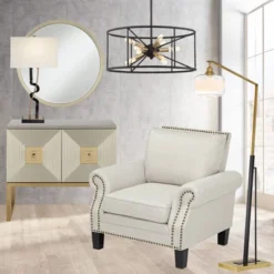 Possini Euro Design La Vista Black Chandelier 20 1/4" Wide Modern Sputnik 9-Light Fixture For Dining Room House Foyer Kitchen Island Entryway Bedroom -Target Lighting Store GUEST ae504455 26b8 4314 ade1 28553373b006