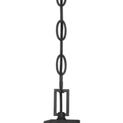 Possini Euro Design Arley Modern Outdoor Hanging Light Black Geometric Frame 12 1/2" Seedy Glass For Post Exterior Barn Deck House Porch Yard Patio -Target Lighting Store GUEST b2967ce9 ec81 4ed8 8bf6 16bf664d0c9c