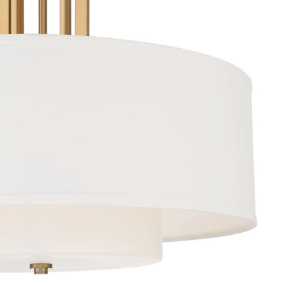 Possini Euro Design Sundry Warm Brass Pendant Chandelier 24" Wide Modern Double Drum Shades 4-Light Fixture for Dining Room House Foyer Kitchen Island Possini Euro Design Sundry Warm Brass Pendant Chandelier 24" Wide Modern Double Drum Shades 4-Light Fixture For Dining Room House Foyer Kitchen Island -Target Lighting Store GUEST b5e78987 20aa 4295 a08b 99f9050db613