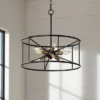 Possini Euro Design La Vista Black Chandelier 20 1/4" Wide Modern Sputnik 9-Light Fixture For Dining Room House Foyer Kitchen Island Entryway Bedroom -Target Lighting Store GUEST bf6c0606 8bce 451b b0e2 687b010656a6