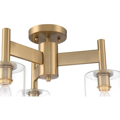 Possini Euro Design Lantico Modern Ceiling Light Semi Flush Mount Fixture 17" Wide Gold 3-Light Clear Glass for Bedroom Kitchen Living Room Hallway Possini Euro Design Lantico Modern Ceiling Light Semi Flush Mount Fixture 17" Wide Gold 3-Light Clear Glass For Bedroom Kitchen Living Room Hallway -Target Lighting Store GUEST c1dff467 2912 4980 8acc 8d9d9dc024eb