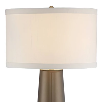 Possini Euro Design Karen Modern Table Lamp 36" Tall Dark Gold Glass with Table Top Dimmer Off White Fabric Drum Shade for Bedroom Living Room Bedside Possini Euro Design Karen Modern Table Lamp 36" Tall Dark Gold Glass With Table Top Dimmer Off White Fabric Drum Shade For Bedroom Living Room Bedside -Target Lighting Store GUEST c6748c4a c890 438e 979f 021b596a0701