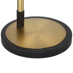 Possini Euro Design Modern Arc Floor Lamp 66" Tall Warm Gold Matte Black 4-Light Frosted Rain Pattern Glass For Living Room House -Target Lighting Store GUEST cc1f73f5 3682 4bfb 8441 76e601c79342