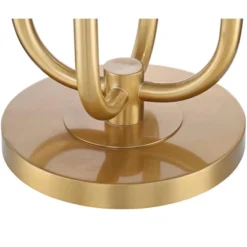 Possini Euro Design Mid Century Modern Glam Style Floor Lamp 4-Light LED 68.5" Tall Warm Gold Glass Globe Shade For Living Room House Uplight -Target Lighting Store GUEST cc51f5fd 7f53 4bc4 a04a bcff2955d044