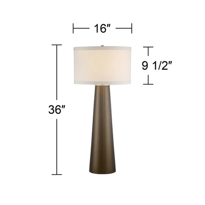 Possini Euro Design Karen Modern Table Lamp 36" Tall Dark Gold Glass with Table Top Dimmer Off White Fabric Drum Shade for Bedroom Living Room Bedside Possini Euro Design Karen Modern Table Lamp 36" Tall Dark Gold Glass With Table Top Dimmer Off White Fabric Drum Shade For Bedroom Living Room Bedside -Target Lighting Store GUEST cfef7d8d 90e2 4c2c b118 e2d6aa9110ee