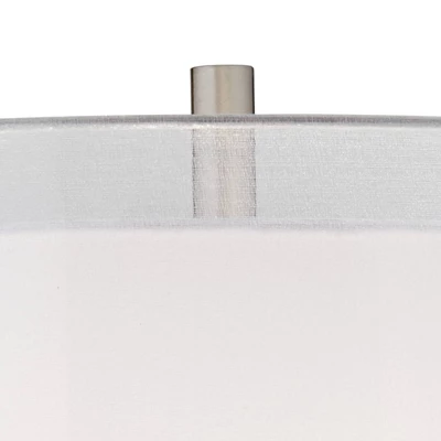 Possini Euro Design Roxie Modern Floor Lamp Standing 65 1/2" Tall Brushed Nickel Sheer Linen Double Drum Shade for Living Room Bedroom Office House Possini Euro Design Roxie Modern Floor Lamp Standing 65 1/2" Tall Brushed Nickel Sheer Linen Double Drum Shade For Living Room Bedroom Office House -Target Lighting Store GUEST d4604548 fbb1 4f8d 855a 2bf365719269