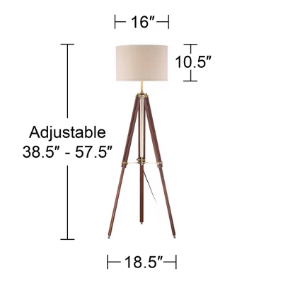 Possini Euro Design Surveyor Modern Tripod Floor Lamp 57 1/2" Tall Cherry Wood Adjustable Beige Linen Drum Shade for Living Room Bedroom Office House Possini Euro Design Surveyor Modern Tripod Floor Lamp 57 1/2" Tall Cherry Wood Adjustable Beige Linen Drum Shade For Living Room Bedroom Office House -Target Lighting Store GUEST d92fc1ac 8fa8 47d5 bd87 5db2bca473e1