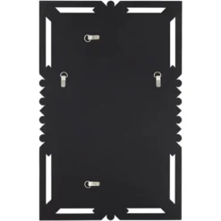 Possini Euro Design Clafia Rectangular Vanity Wall Mirror Modern Beveled Edge Clear Diamond Mirrored Frame 26" Wide For Bathroom Bedroom Living Room -Target Lighting Store GUEST e1870f6c bdff 4701 9a5c 8b2ea0e60678