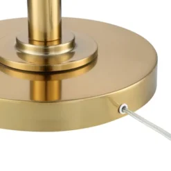 Possini Euro Design Kinsey Modern Torchiere Floor Lamp 72 1/2" Tall Brass Gold Metal Stone Pattern Crystal Glass Shade For Living Room Office House -Target Lighting Store GUEST e810d4ad 4b95 49e1 b4c6 0ba43d797023